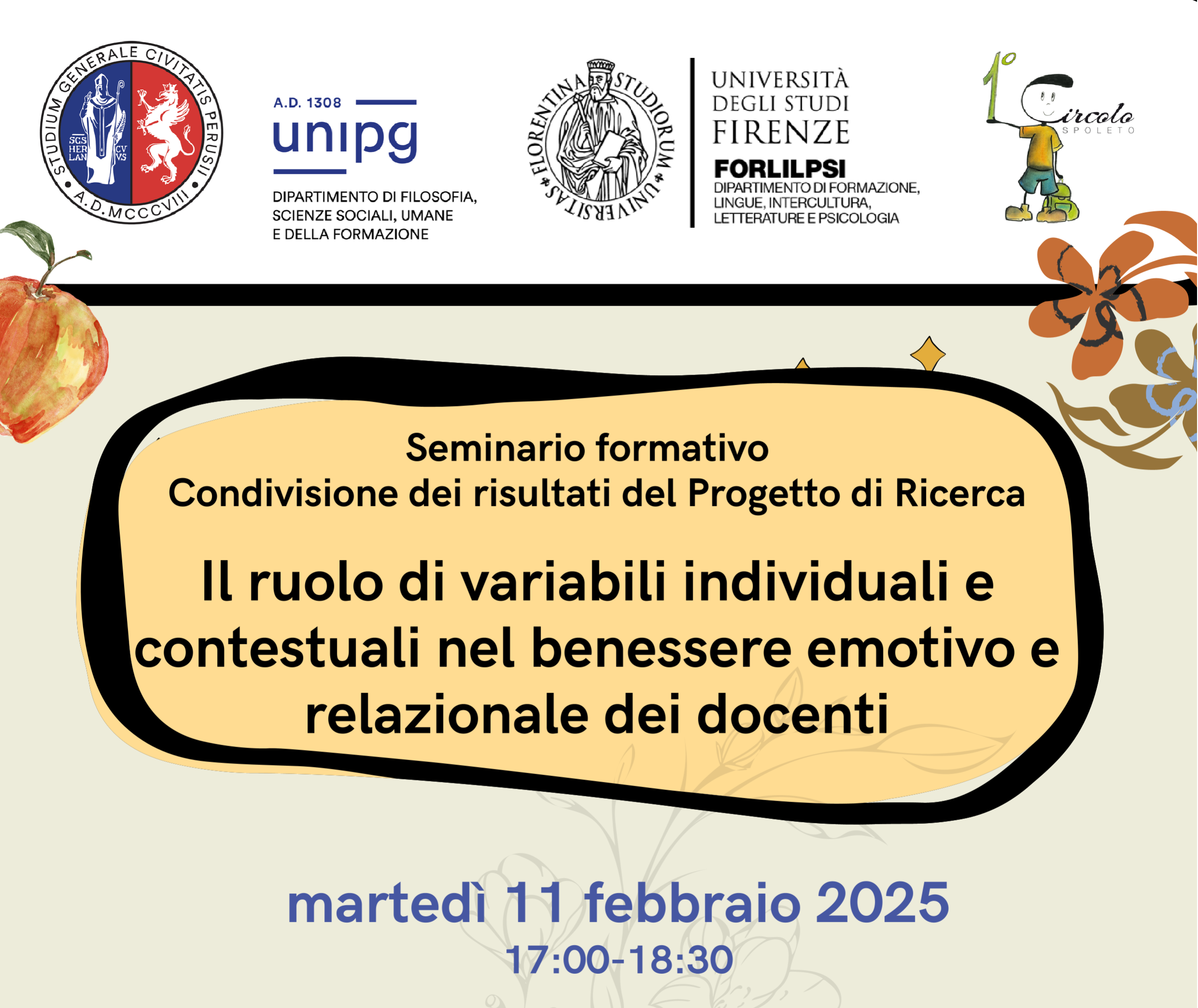 locandina seminario benessere insegnanti 11 febbraio 2025 1