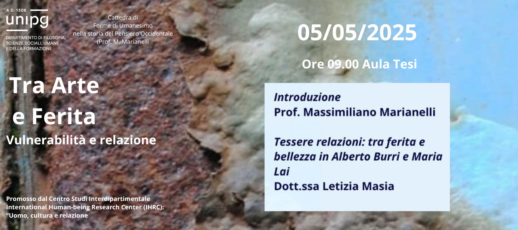 Tra Arte e ferita 05.05