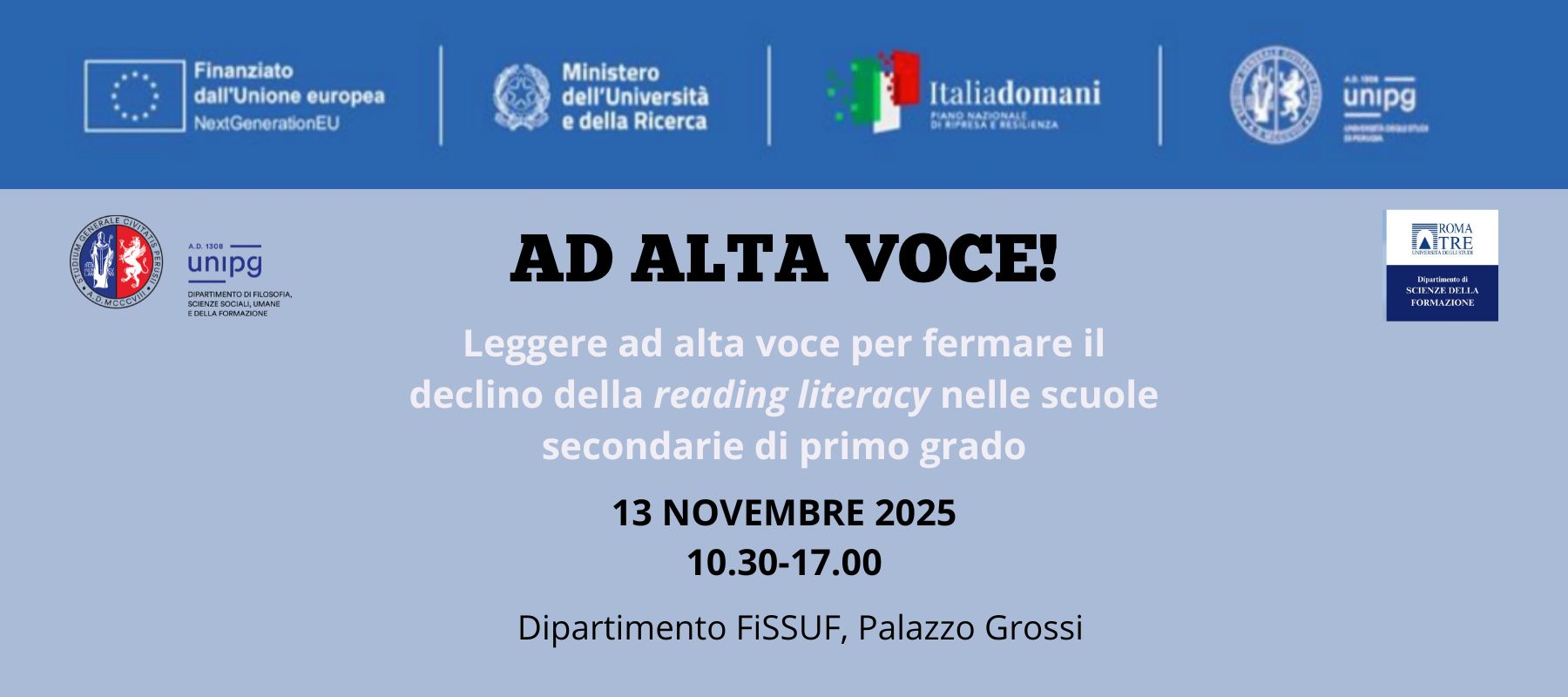 ALOUD - Conferenza Finale