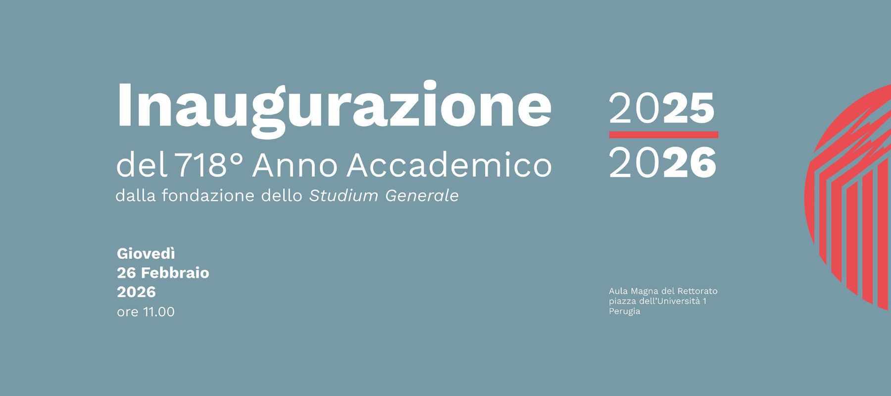 Inaugurazione Anno Accademico